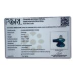 Sphatik Lingam With Green Jade Base - 2.5 Inches - (182 Grams)