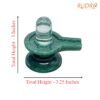 Sphatik Lingam With Green Jade Base - (234 Grams) - 3 Inches 13 Sphatik-Lingam-With-Green-Jade-Base-234-Grams-3.75-Inches-Rp-C.jpg