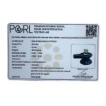 Sphatik Lingam With Green Jade Base - (465 Grams) - 3 Inches - Rudrapuja