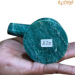 Sphatik Lingam With Green Margatha Base - 520 Grama