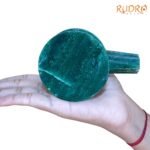 Sphatik-Lingam-With-Green-Jade-Base-3.Jpg