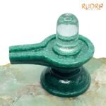 Sphatik Lingam With Green Jade Base 3 Inches - 223 Grams 6 Sphatik-Lingam-With-Green-Jade-Base-3-Inches-223-Grams-Lp-C.jpg