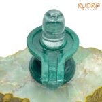 Sphatik-Lingam-With-green-Jade-base-3.5-inches-366-Grams-FP-C.jpg