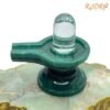 Sphatik Lingam With Green Jade Base 3.5 Inches - 366 Grams 12 Sphatik-Lingam-With-Green-Jade-Base-3.5-Inches-366-Grams-Lp-C.jpg