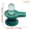 Sphatik Lingam With Green Jade Base 3.5 Inches - 366 Grams 13 Sphatik-Lingam-With-Green-Jade-Base-3.5-Inches-366-Grams-Rp-C.jpg