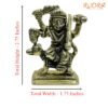 Kaal Bhairav Brass Idol 2.75 Inches 148 Grams 13 Kaal-Bhairav-Brass-Idol-2.75-Inches-148-Grams-Sp-C.jpg