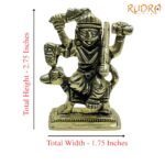 Kaal Bhairav Brass Idol 2.75 Inches 148 Grams 7 Kaal-Bhairav-Brass-Idol-2.75-Inches-148-Grams-Sp-C.jpg