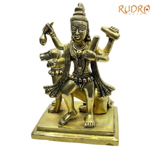 Kaal-Bhairav-Brass-Idol-6.25-Inches-1386-Grams-LP-C.jpg