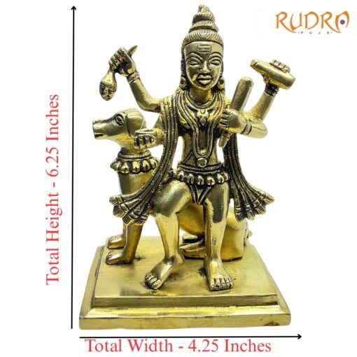 Kaal-Bhairav-Brass-Idol-6.25-Inches-1386-Grams-SP-C.jpg