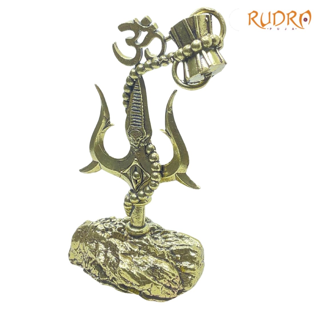 Om Trishul Damru In Brass 4 Inches 93 Grams 5 Om-Trishul-Damru-In-Brass-4-Inches-93-Grams-Lp-C.jpg