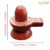 Red Jasper Gemstone Shivling 2.5 Inches / 151Grams 12 Red-Jasper-Gemstone-Shivling-2.5-Inches-151Grams-Rp-C.jpg