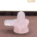 Rose Quartz Shivling - 1.50 Inches - (45 Grams) 6 Rose Quartz Shivling - 1.50 Inches - (45 Grams)