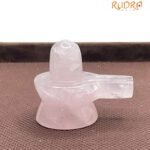 Rose Quartz Shivling - 1.50 Inches - (45 Grams)