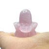 Rose Quartz Shivling - 1.50 Inches - (59 Grams) 30 Rose Quartz Shivling - 1.50 Inches - (59 Grams)