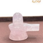 Rose Quartz Shivling - 1.75 Inches - (54 Grams)