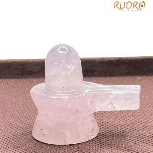 Rose Quartz Shivling - 1.75 Inches - (54 Grams)