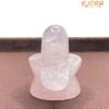Rose Quartz Shivling - 1.75 Inches - (54 Grams)