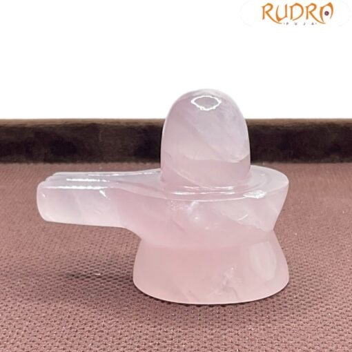 Rose Quartz Shivling - 1.75 Inches - (58 Grams)