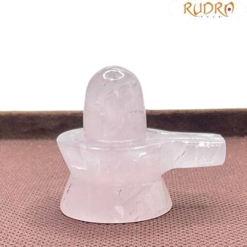 Rose Quartz Shivling -1.75 Inches - (65 Grams )