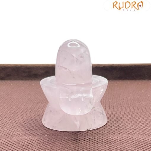 Rose Quartz Shivling -1.75 Inches - (65 Grams )