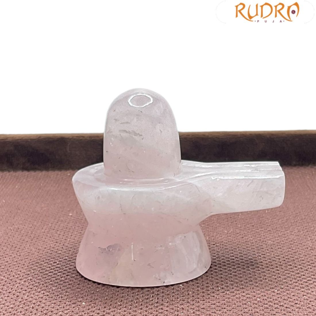 Rose Quartz Shivling -1.75 Inches - (73 Grams ) 2 Rose Quartz Shivling -1.75 Inches - (73 Grams )