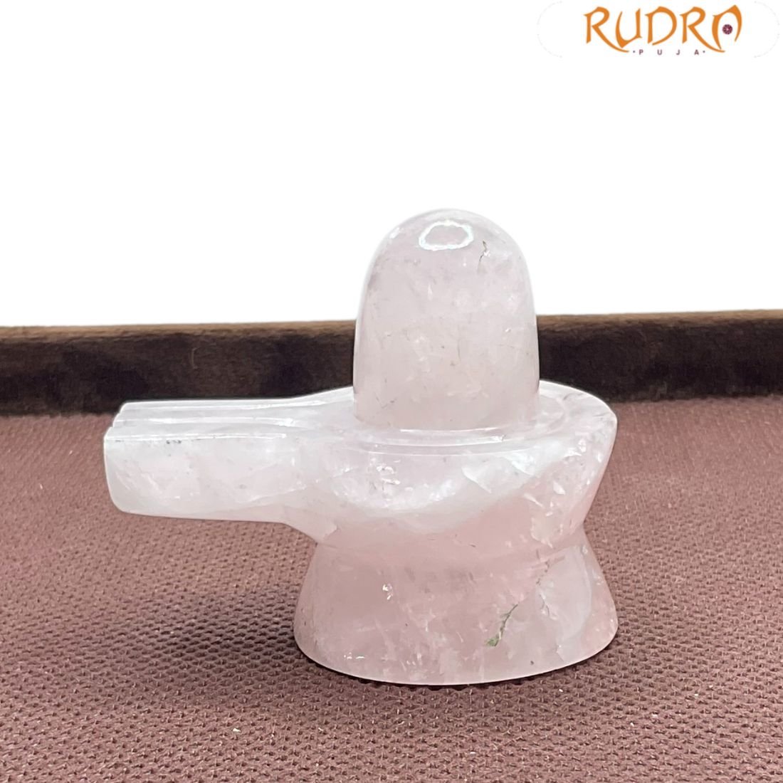 Rose Quartz Shivling -1.75 Inches - (73 Grams ) 3 Rose Quartz Shivling -1.75 Inches - (73 Grams )