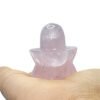Rose Quartz Shivling -1.75 Inches - (75 Grams ) 23 Rose Quartz Shivling -1.75 Inches - (75 Grams )