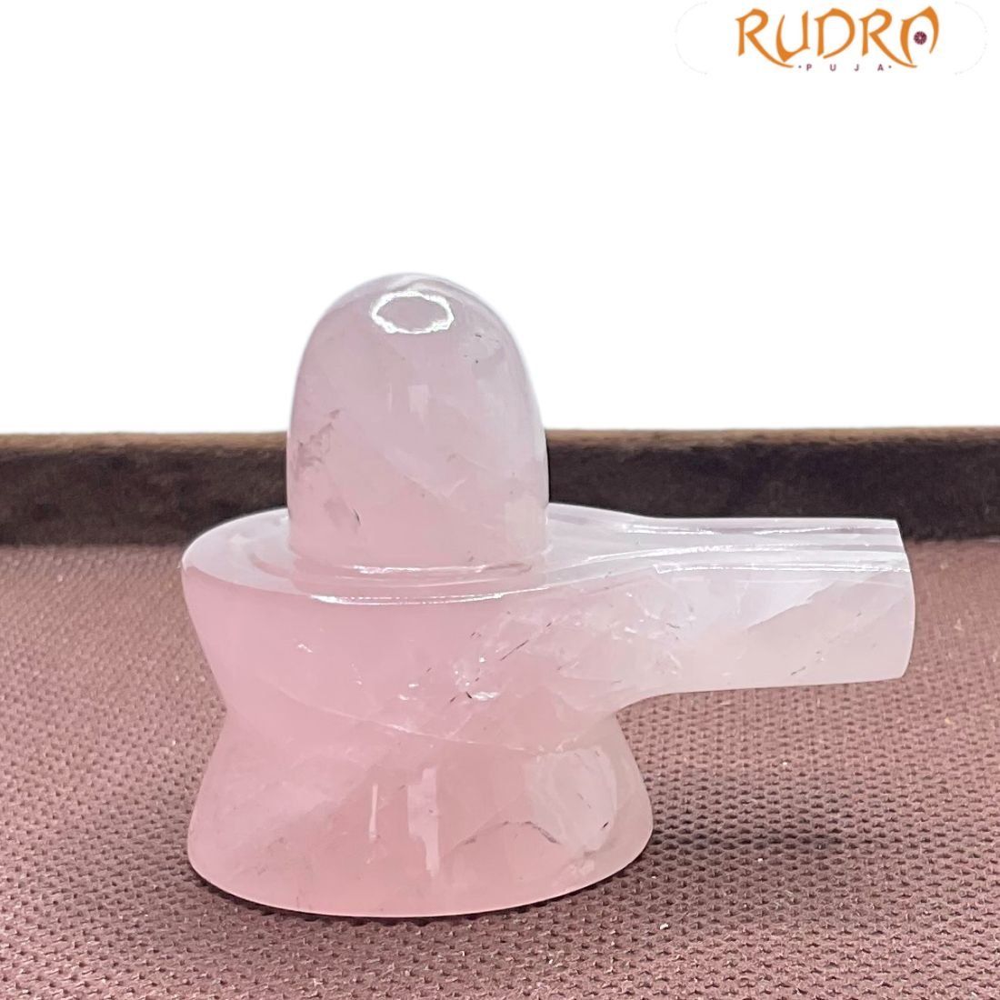 Rose Quartz Shivling -1.75 Inches - (83 Grams) 2 Rose Quartz Shivling -1.75 Inches - (83 Grams)