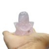 Rose Quartz Shivling - 107 Grams - (2 Inches) 30 Rose Quartz Shivling - 107 Grams - (2 Inches)