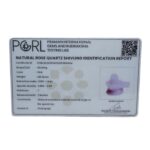 Rose Quartz Shivling - 2 Inches - (122 Grams)