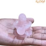 Rose Quartz Shivling - 2 Inches - (122 Grams)