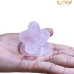Rose Quartz Shivling - 2 Inches - (140 Grams)