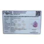 Rose Quartz Shivling - 2 Inches - (95 Grams)
