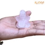 Rose Quartz Shivling - 2 Inches - (95 Grams)