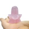 Rose Quartz Shivling - 2.25 Inches - (125Grams) 29 Rose Quartz Shivling - 2.25 Inches - (125Grams)