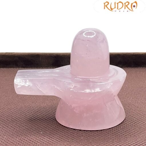 Rose Quartz Shivling - 2.25 Inches - (125Grams)