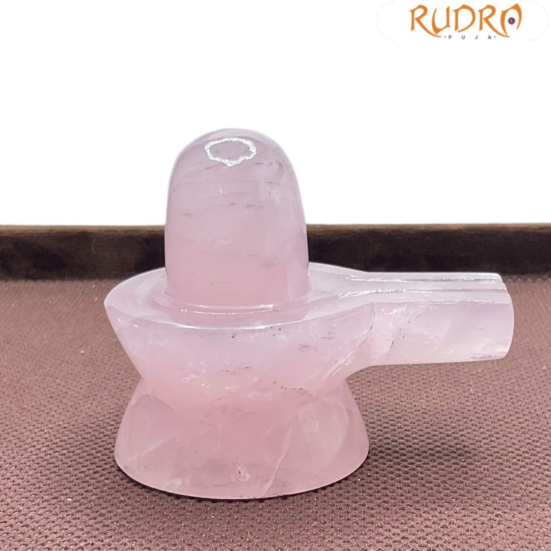 Rose Quartz Shivling - 2.25 Inches - (125Grams) 2 Rose Quartz Shivling - 2.25 Inches - (125Grams)