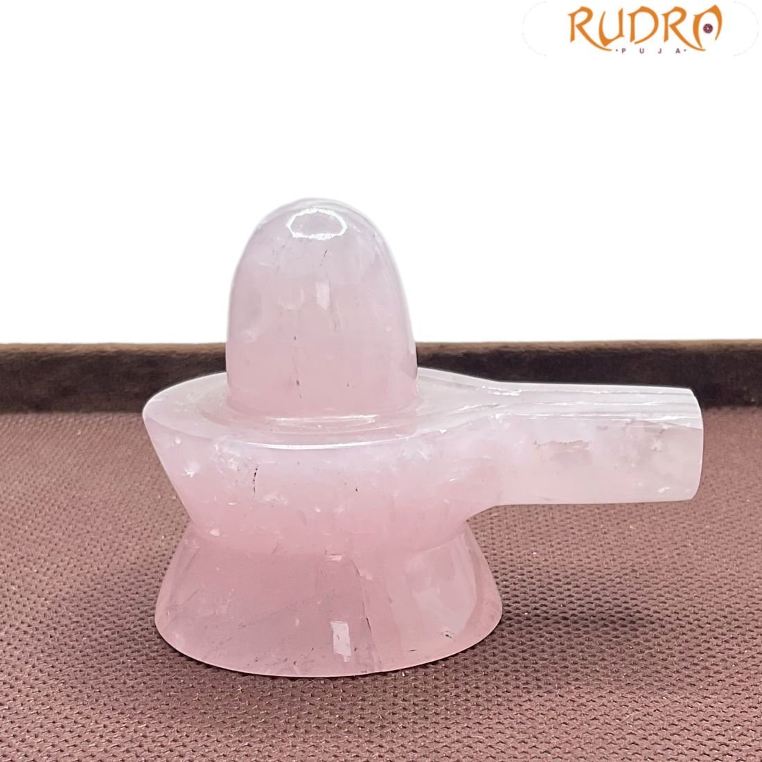 Rose Quartz Shivling - 2.25 Inches - (135 Grams) 2 Rose Quartz Shivling - 2.25 Inches - (135 Grams)