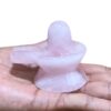 Rose Quartz Shivling - 2.25 Inches - (173 Grams)
