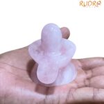 Rose Quartz Shivling - 2.25 Inches - (173 Grams)