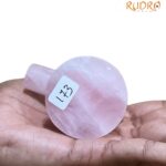 Rose Quartz Shivling - 2.25 Inches - (173 Grams)