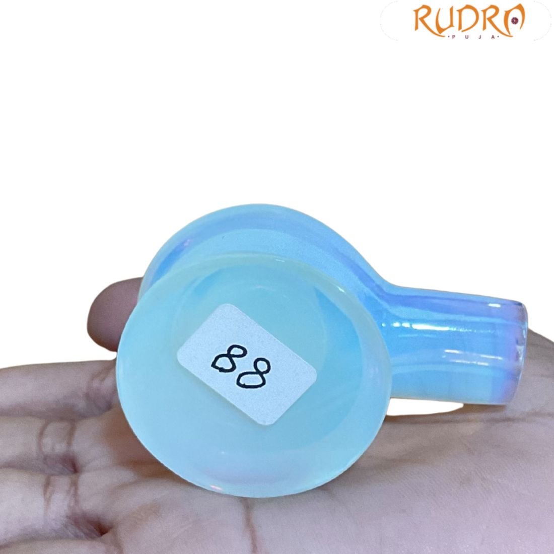 Opal Sphatik Shivling - ( 1.75 Inches ) - 88 Gram 4 Opal Sphatik Shivling - ( 1.75 Inches ) - 88 Gram