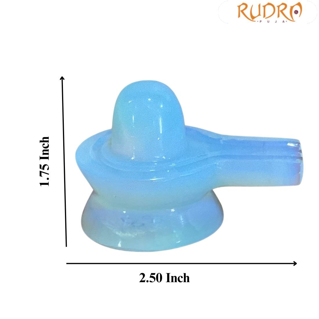 Opal Sphatik Shivling - ( 1.75 Inches ) - 88 Gram 3 Opal Sphatik Shivling - ( 1.75 Inches ) - 88 Gram