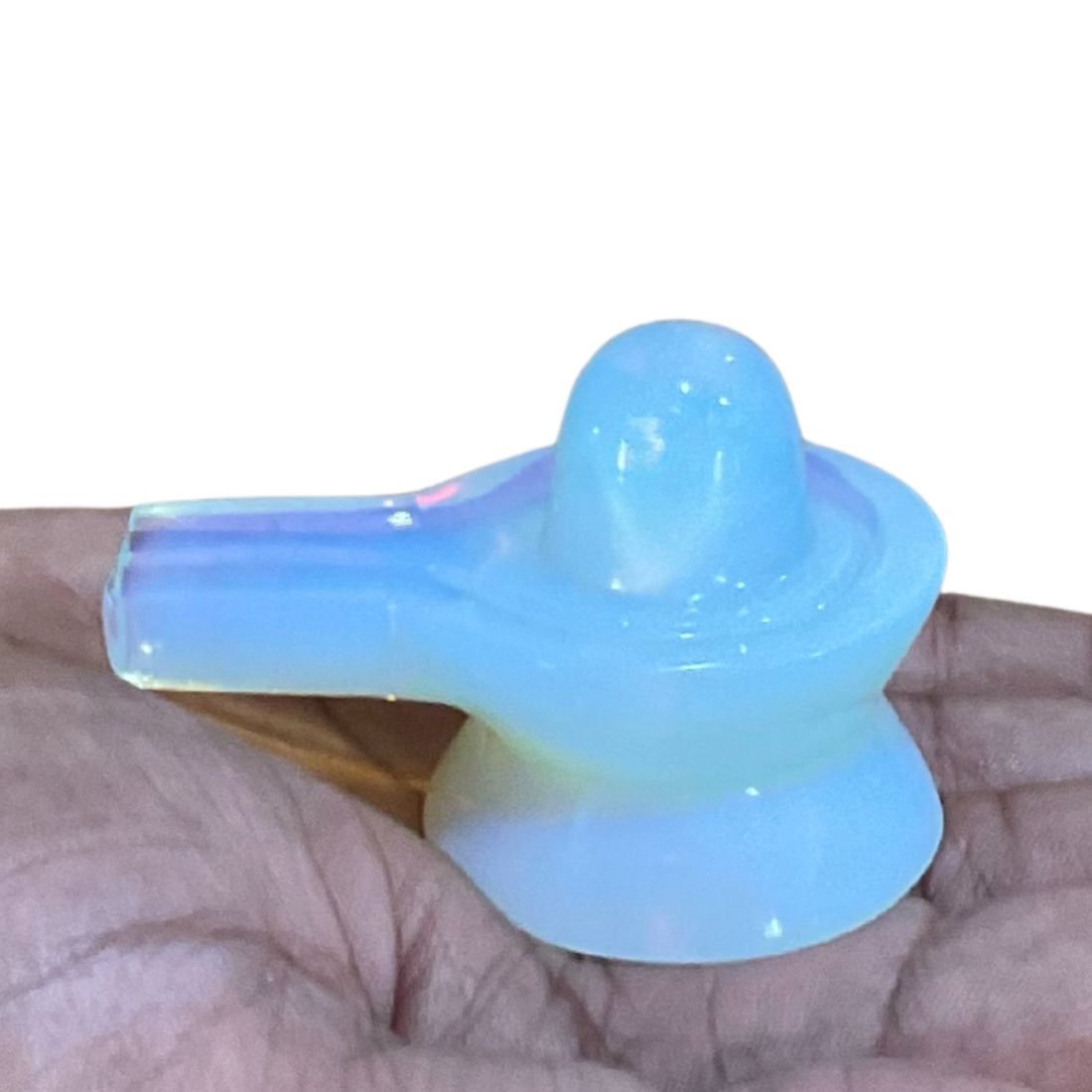 Opal Sphatik Shivling - ( 1.75 Inches ) - 93 Gram 1 Opal Sphatik Shivling - ( 1.75 Inches ) - 93 Gram