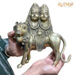 Rudrapuja-Chamunda-Devi-Brass-Idol-10.5-Inches-3125-Grams-.Jpg