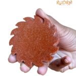 Sun Stone Surya - 2.75 Inches - ( 122 Gram ) 6 Sun Stone Surya - 2.75 Inches - ( 122 Gram )