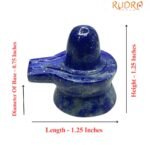 Lapis Lazuli Shivling - 1.25 Inches - (20 Grams)