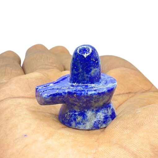 Lapis Lazuli Shivling - 1.25 Inches - (20 Grams)