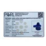 Lapis Lazuli Shivling - 1.25 Inches - (20 Grams)