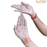 Natural Sphatik (Crystal Quartz) Mala 10 MM